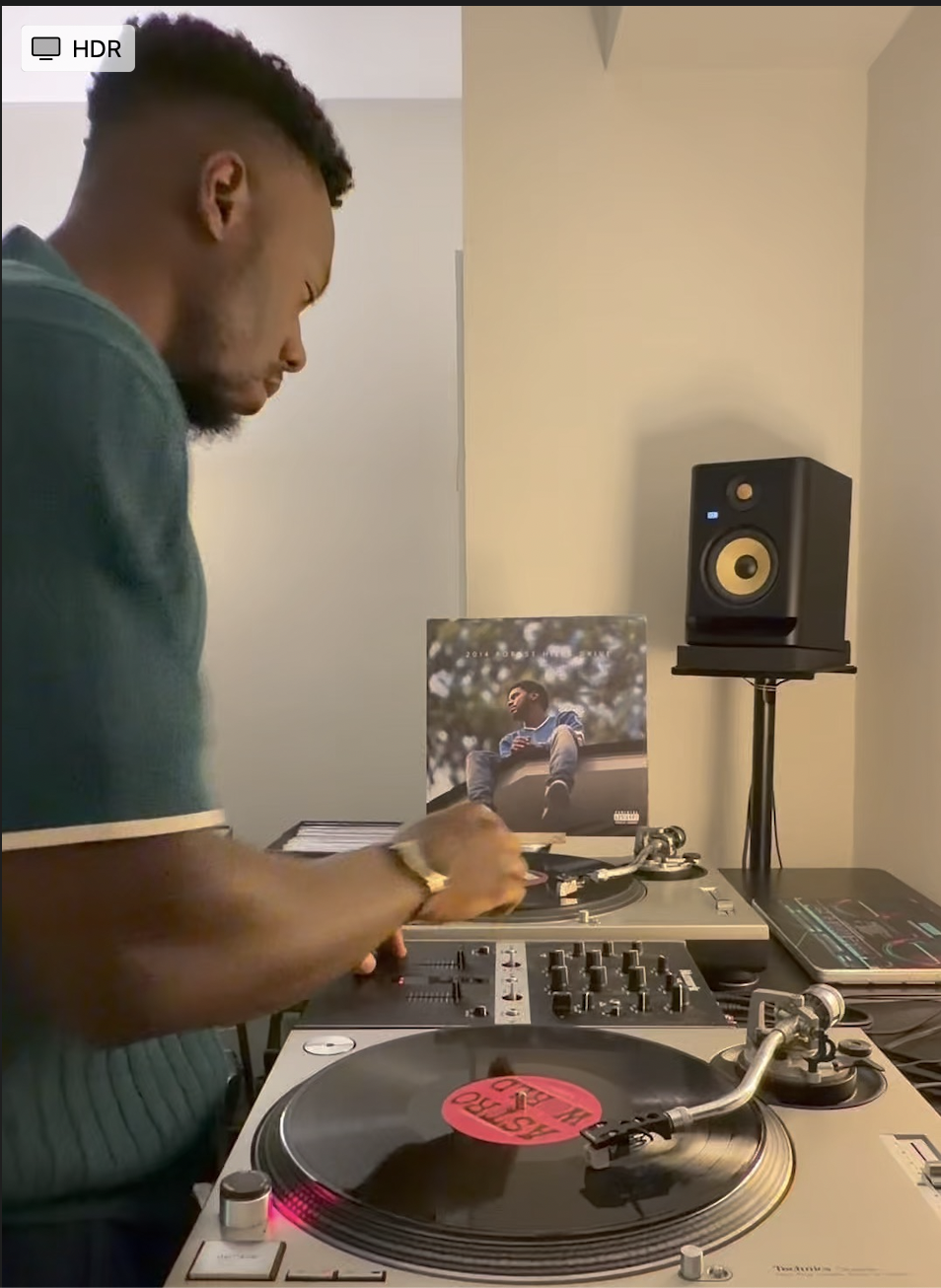 Vinyl DJ session